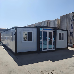 Casa Container Espandibile Portatile 20ft 40ft Prefabbricata Pieghevole con 2-<span class=keywords><strong>3</strong></span> Camere da Letto per Ufficio o Alloggio Annesso - Product Image 2