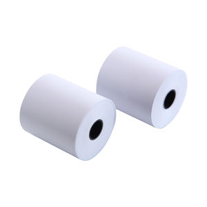 Rollos de efectivo térmico 57*50mm máquina POS única papel térmico 80x70 proveedor aceptar papel térmico de impresión para <span class=keywords><strong>Ctg</strong></span> 100% pulpa de madera - Product Image 4