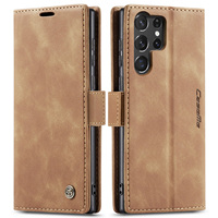 Étui portefeuille magnétique en similicuir avec support et porte-cartes pour Samsung Galaxy S26 Ultra, S25 Plus, S24, S23, S22, A57, A17, A56
