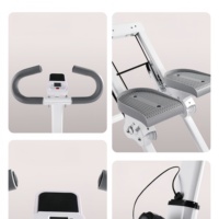 Máquina de Escalar Multifuncional para Interiores, Stepper para Hacer Ejercicio en Casa, Simulador de Escaleras, Máquina para Correr en Casa, de Metal
