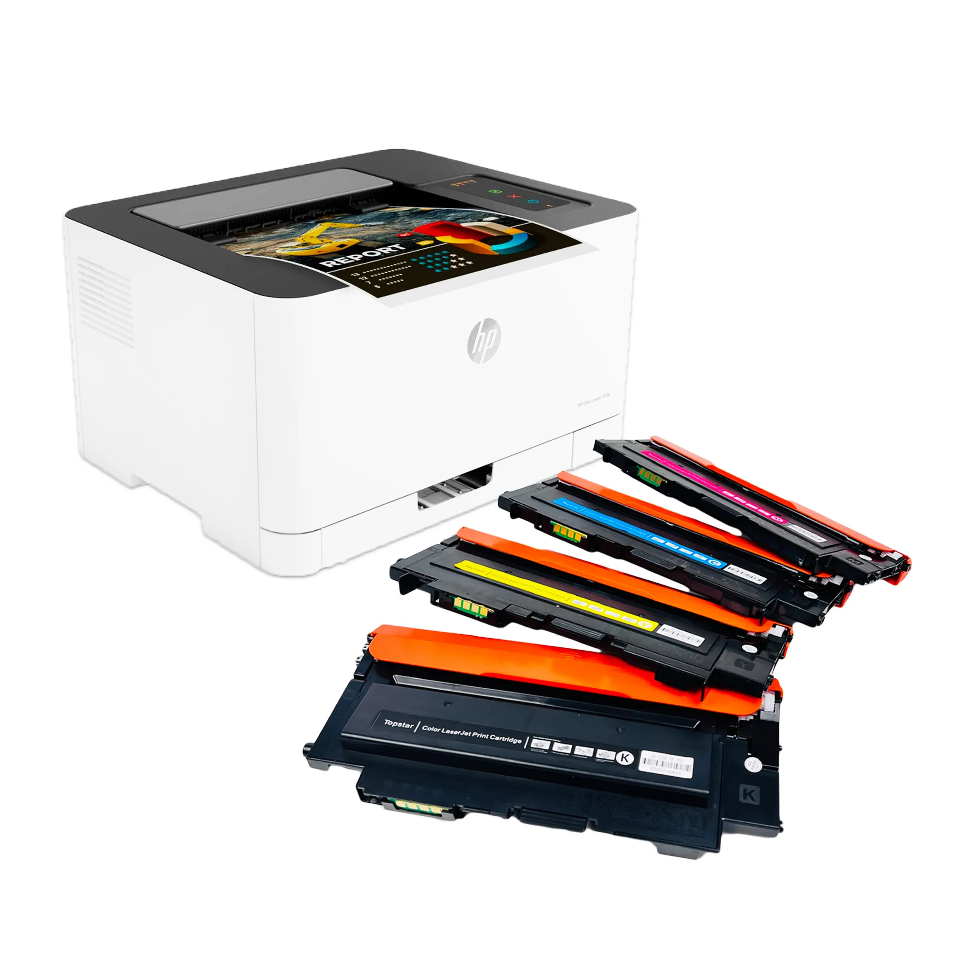 ตลับหมึก Topstar 119A หมึกโทนเนอร์เข้ากันได้กับ HP Color LaserJet 179FNW 178NW เครื่องพิมพ์เลเซอร์150NW 150A