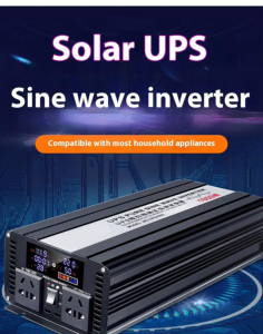 เตาแม่เหล็กไฟฟ้าพลังงานแสงอาทิตย์ Zhengstring Wave 2000W สำหรับรถบรรทุก ใช้งานข้ามพรมแดนได้ เหมาะสำหรับใช้กลางแจ้ง บ้าน และรถยนต์ ใช้กับกาต้มน้ำ หุงข้าว รุ่น HJ-UPS2000 - Product Image 3