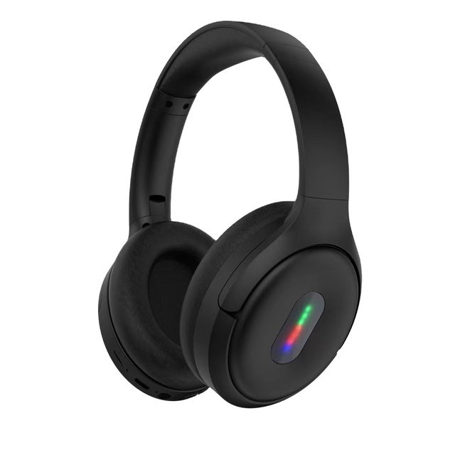 RGB Gaming Headset Bluetooth 5.3 with Microphone Wireless Over-Ear Headphones Gaming Headset with TF Card Support