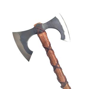 Hot bán lớn Norse rìu với thép carbon cao rìu đầu đôi Cạnh Lưỡi cho Diy hoặc công nghiệp sử dụng - Product Image 2