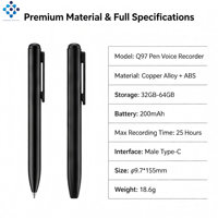 Enregistreur vocal caché en forme de stylo Q97 17.01
