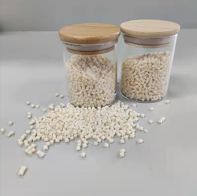 Food Grade PLA Plastic Pellets ROHS Certified for Beverage Bottles & Food Containers