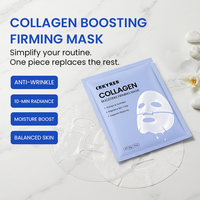 Collagène hydratation profonde masque de soin du visage acide hyaluronique hydratant rajeunissant feuille de nuit vitamine E nourrit votre peau