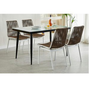 modern <b>dining</b> <b>table</b> and chair sets 37378-A1655 37378-A161308 37378-999 37378-A1352 - Product Image 2