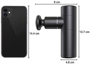 OEM 55W Inalámbrico Muscle Relax Masajeador Venta caliente Mano de tejido profundo Vibración Pistola para el cuerpo Personalizado Relax Características - Product Image 4