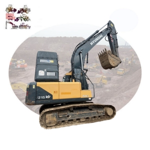 Excavatrice sur chenilles Hyundai R215VS d'occasion, 20,5 tonnes, système VPC, pour travaux agricoles et construction routière, exportation - Product Image 1