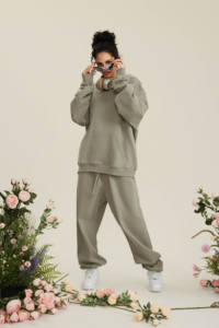 445 gramos de peso pesado Unisex sudaderas de gran tamaño diseño de moda con <span class=keywords><strong>capucha</strong></span> cadena menos sudaderas con bolsillos al por mayor - Product Image 6