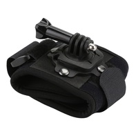 Sangles de poignet réglables à rotation 360° en ABS pour caméra, antidérapantes, durables, fixation rapide pour caméra d'action