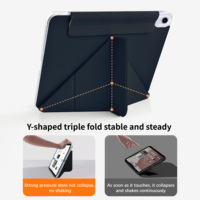 Étui en cuir PU pour iPad 11 11 pouces, nouveau design, housse antichoc pour tablette pliable en Y