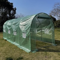 Mini serre d'hiver pour jardin domestique avec fenêtre