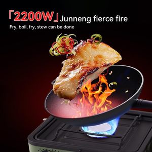 2 Burner 2000W Folding Camping <b>Stove</b> Portable Propane Gas <b>Stove</b> with Carry Bag Adjustable Burners & Piezo Ignition - Product Image 4