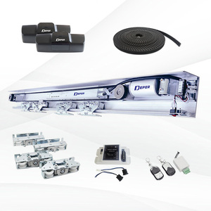 Trung tâm mua sắm lối vào thương mại Cảm biến cửa trượt tự động điều hành cho siêu thị khách sạn Trung tâm mua sắm - Product Image 3