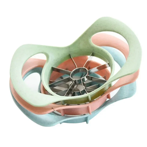 Outil multifonctionnel en paille de blé et PP pour couper les fruits, diviser les pommes, retirer le cœur des fruits, Zenidoo, cuisine à domicile - Product Image 3