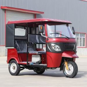 Tricycle à essence Offre Spéciale <span class=keywords><strong>adapté</strong></span> au transport de passagers avec rideau de pluie Petorl Rickshaw Tuktuk accepter personnalisé - Product Image 3