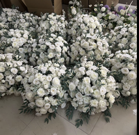 Vente chaude Événement De Mariage Décoratif Table Guirlande Pièce Maîtresse Arrangement Floral Boule Artificielle Fleur Centres De Table