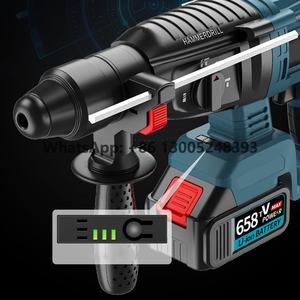 21V 800W 26MM utensili elettrici domestici portatili martinetto a martinetto senza filo trapano a percussione <span class=keywords><strong>piccolo</strong></span> <span class=keywords><strong>martello</strong></span> rotativo da demolizione elettrico al litio - Product Image 5
