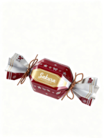 Boîte Design de Noël pour Bonbons Dessert Biscuit Pâtisserie Petite Boîte d'Emballage Cadeau