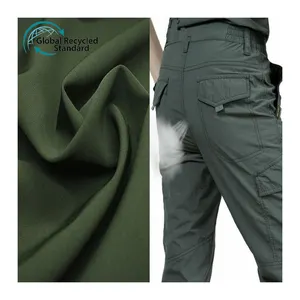 recycled Nylon Stretch fabric breathable outdoor repreve nylon stretch spandex fabric for quick dry pants