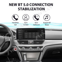 ZWNAV 12,3 pouces Carplay pour Honda Accord 2018-2022, navigation GPS de voiture, lecteur multimédia vidéo, écran tactile, autoradio