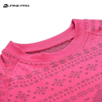 Ropa Interior Térmica para Esquí Alpine PRO, Transpirable y de Secado Rápido para Niñas, Sin Costuras, para Niños, Nailon/Poliéster