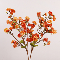 Fleurs roses en soie, fleurs artificielles, pivoine pour la décoration de mariage, bouquet de mariée, fleurs artificielles, arrangement floral artisanal