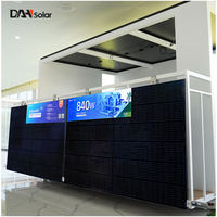 Pengiriman Cepat Sistem Panel Surya Balkon 600W 800W, Kit Tenaga PV Monokristalin untuk Penggunaan Rumah Teras Hunian