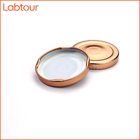 Pot en métal de qualité alimentaire personnalisé de 5 ml et 58 mm avec bouchon à visser, anti-fuite, anti-enfants, anti-déversement, écologique, facile à ouvrir