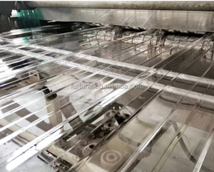 Ligne de production de machines d'extrusion pour la fabrication de tôles de toiture en plastique <span class=keywords><strong>ACP</strong></span> PP WPC PVC en Chine, machine à fabriquer des tuiles ondulées creuses - Product Image 2