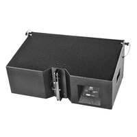 Système de sonorisation PA en gros avec deux enceintes Line Array de 10 pouces en néodyme, caisson de basses de 21 pouces, amplificateur de 1200 W, moniteur audio haute résolution