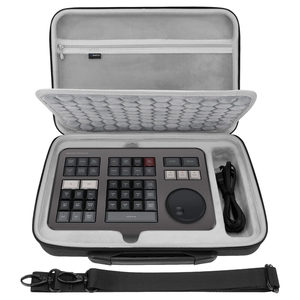 Étui de rangement portable en EVA rigide, résistant aux taches, imperméable et résistant à l'usure, facile à transporter, pour clavier <span class=keywords><strong>Davinci</strong></span> Resolve Editor - Product Image 1