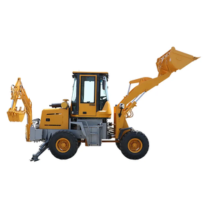 Nouvelle grande mini chargeuse-pelleteuse de tracteur agricole Retroexcavadora avec composant de boîte de vitesses de noyau de moteur diesel 4x4 - Product Image 5