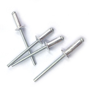 Remaches Pop de Aluminio y Acero, Remaches Ciegos de Alta Resistencia, Estándar ISO, Galvanizados en Zinc, 1/8, 5/32, 3/16 Pulgadas, 3.2 mm, 4.0 mm, 4.8 mm, Tipo Cúpula Grande - Product Image 2