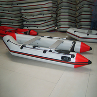 Nouveau Bateau Gonflable de Sauvetage et de Pêche en Mer Multi-personnes en PVC Épaissi Haute Durabilité à Vendre