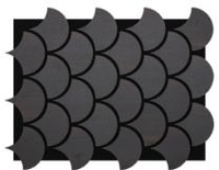 Panneaux acoustiques en MDF transfrontaliers, panneaux en fibres de polyester, bandes de bois, panneaux acoustiques finition noyer, murs de fond insonorisants/anti-bruit