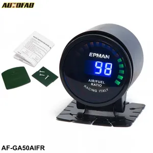 AUTOFAB - Epman 2" 52mm Car Motor Digital LED Auto Air Fuel Ratio Gauge Meter For Honda Civic EG4 EG9 B16A B16B AF-GA50AIFR