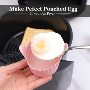Factory Customize <b>Silicone</b> Food-grade Air Fryer Egg Mould Large Muffin Cases Cup for Air Fryer <b>Baking</b> Cake Tools - Product Image 5
