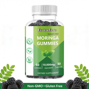Gummies de <span class=keywords><strong>Moringa</strong></span> à succès <span class=keywords><strong>pour</strong></span> l'exportation transfrontalière, 60 gummies par bouteille, vente directe usine - Product Image 4