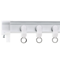 Supports de rideaux en plastique Jinhualian, supports de rideaux en plastique, glissières de rideaux