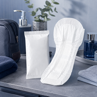 Vente en gros de coussinets absorbants pour hommes adultes, compostables, anti-déplacement, à pH équilibré, surface lisse, pour l'incontinence masculine