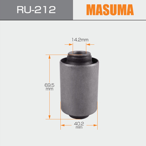 RU-212 MASUMA Auto voiture caoutchouc Suspension douille <span class=keywords><strong>barre</strong></span> <span class=keywords><strong>stabilisatrice</strong></span> bras <span class=keywords><strong>de</strong></span> commande bagues stabilisateur douille pour voitures japonaises - Product Image 2