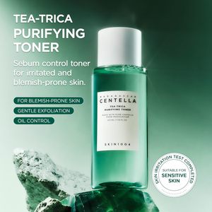 SKIN1004 Tea-Trica Purifying Toner 7.10 Fl.oz, 210ml, Tonico Viso Coreano con Acqua di Foglie di Tea Tree, Centella Asiatica e BHA - Product Image 2