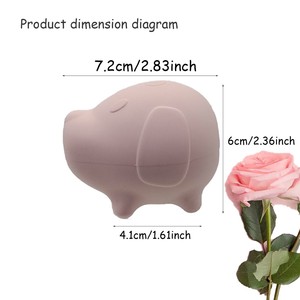 Nuevo Juguete Sexual Oral para Mujeres 2026, Vibrador de Succión de Clítoris y Senos con Forma de Cerdito, Mini, Impermeable y Bonito - Product Image 4
