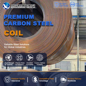 Cutting SS400 Q345 Black Precision 20mm 1219mm Decoiling JIS G3101 Carbon Steel Coil for Pipe Manufacturing - Product Image 1