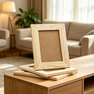 <span class=keywords><strong>Cornice</strong></span> Fotografica <span class=keywords><strong>in</strong></span> <span class=keywords><strong>Legno</strong></span> di Pino Naturale Non Finito, <span class=keywords><strong>Cornice</strong></span> Grezza per Foto da Scrivania o da Parete, per Progetti Fai-da-Te - Product Image 4