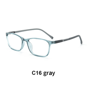 VisualMate en çok satan moda marka tasarımcısı okuma gözlüğü Anti mavi Ray dikdörtgen optik gözlük çerçeve adam gözlük - Product Image 5