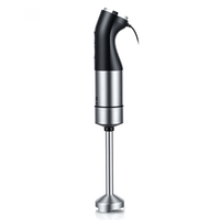 Batidora de Mano RAF R.3109 de 400W, 28000 RPM, Cuatro Cuchillas Recubiertas de Cobre, Junta Metálica, Arranque Rápido para Mezclar y Picar Alimentos